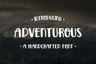 Adventurous Font for Bold Editorial Design
