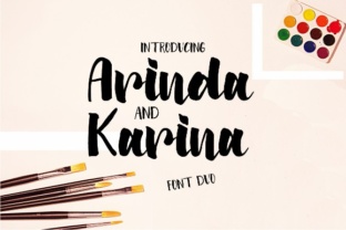 Arinda Karina Duo: Premium Script Fonts for Web Design