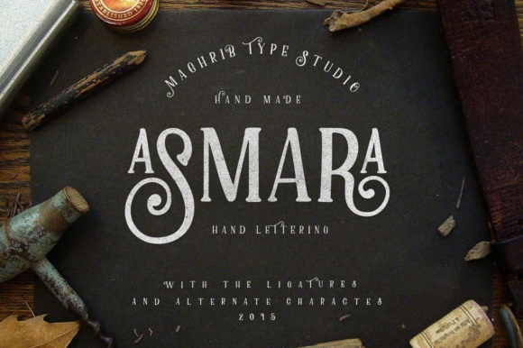 Asmara Font: Elevate Your Campaign Visuals