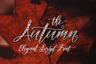 Autumn: A Modern Calligraphy Font for Campaigns