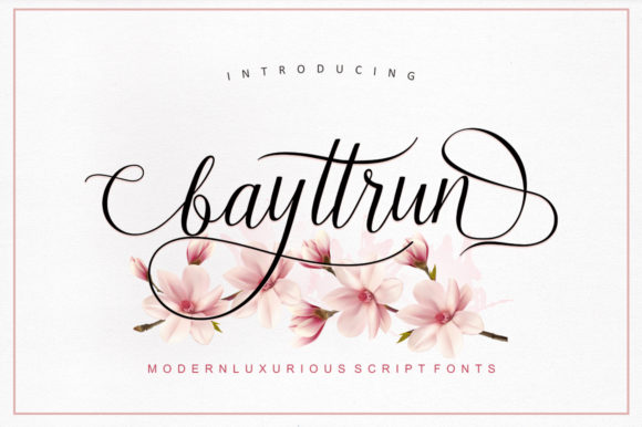 Bayttrun Script: Elevating Web Design with Elegant Typography