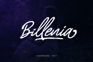 Billenia: A Striking Handwritten Font for Digital Brands