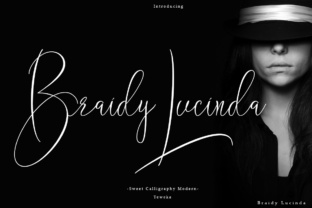Braidy Lucinda: The Script Font for Clear Campaigns