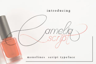 Camelia Script: The Chic Monoline Font for Modern Design
