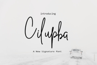 Cilupba: The Elegant Script Font for Modern Branding
