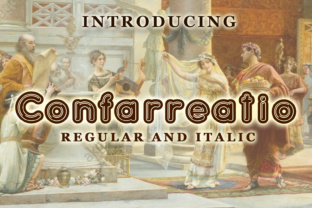 Confarreatio Typeface for Modern Web Design