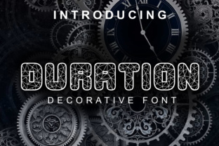 Duration Typeface for Modern Web Headers