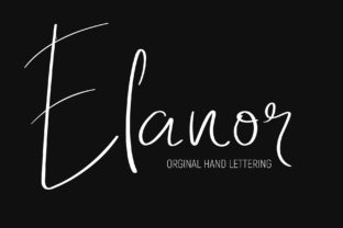 Elanor Font: Authentic Script for Campaign Design