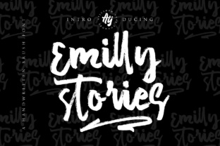 Emilly Stories Font for Modern Web Design