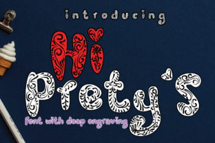 Hi Prety s: A Floral Font for Crafters