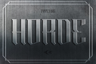 Horde Font Review: Modern Blackletter for Bold Branding