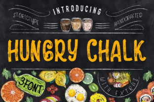 Hungry Chalk Font for Small Business Branding