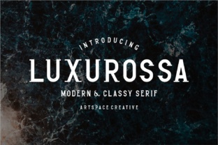 Luxurossa Serif Font for Elegant Branding