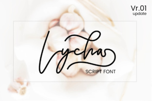 Lycha: A Feminine Script Font for Branding