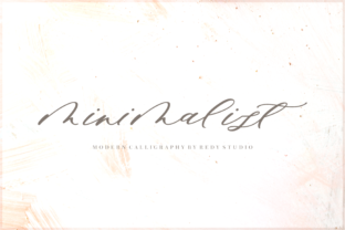 Minimalist Script Typeface for Chic Branding