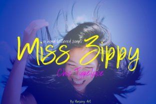 Miss Zippy: A Handwritten Font for Modern Branding