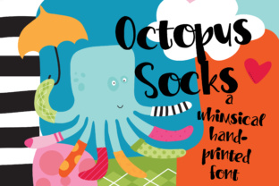 PN Octopus Socks: A Whimsical Script Font Review