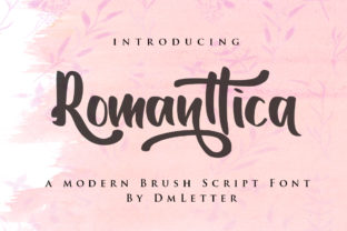 Romanttica: A Modern Handwritten Font for Editorial Design