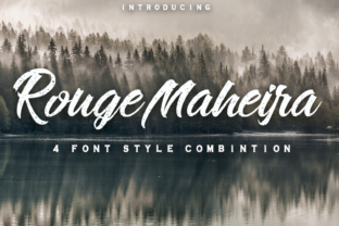 Rouge Maheira Font for Editorial Design