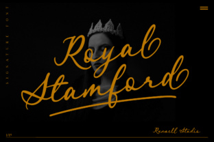 Royal Stamford: A Classy Script Font for Web Design