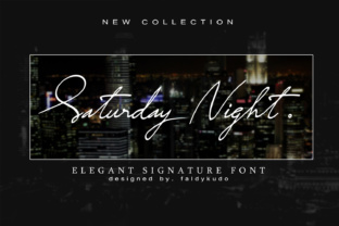Saturday Night Font: Elevate Your Brand Visuals