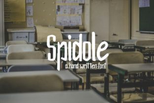 Spidole: A Striking Handwritten Font for Web Design