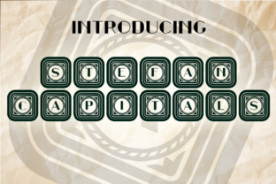 Stefan Capitals: A Bold Decorative Typeface for Web Headers