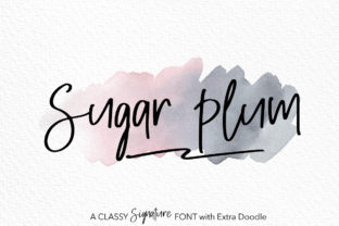 Sugar Plum Font for Elegant Branding