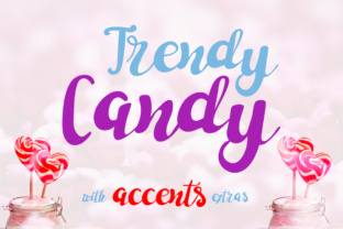 Trendy Candy Font Review for Branding